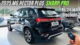 2025 MG Hector Plus Sharp Pro Full Review ✅ Price & Features ❤️ Better Than Safari & XUV700?