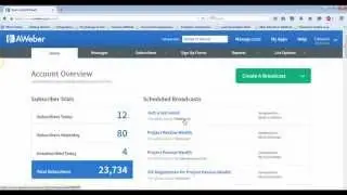 Aweber - How to create a new list in Aweber
