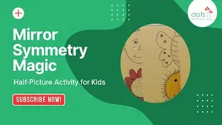 Mirror Symmetry Magic | Half-Picture Drawing Activity for Kids