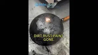 Laser vs Rust: Watch the Wok Transform! I UDIBO