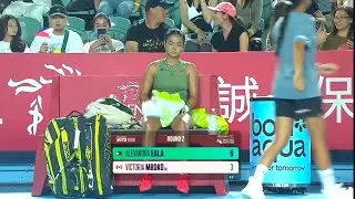 ALEX EALA VS VICTORIA MBOKO |1ST SET| HONG KONG OPEN #alexeala #eala #wta #mboko #hongkongopen 
