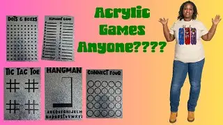 How to Create Acrylic Games in Cricut Design Space | For Beginners