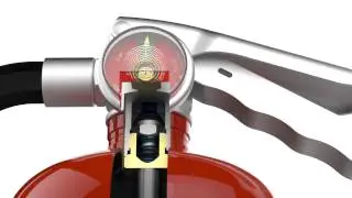 FIRE EXTINGUISHER VALVE ASSEMBLY ANIMATION