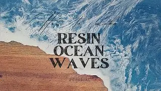 How to make resin ocean waves *TUTORIAL
