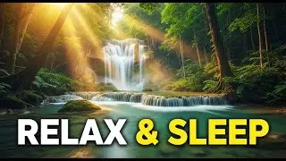 Dreamy Tropical Waterfall ASMR 🌊 Soft Nature Sounds for Deep Sleep & Inner Peace