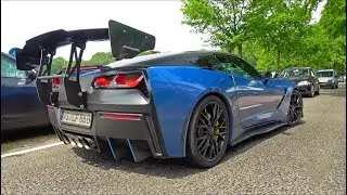 SUPERCHARGED Corvette C7 Z06 Procharger w/ 700HP! LOUD Exhaust Sounds!