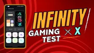 INFINITY X Gaming Test | Poco F5 | Best Gaming Rom Android 14 | BGMI TEST 🔥🔥