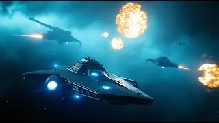 Galactic Onlookers Shocked As a Human Warship Descended Into Battle!| A Short Sci-fi Story