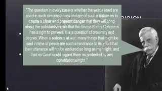 Обзор APUSH: Шенк против Соединенных Штатов