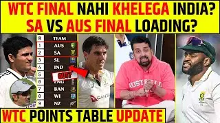 WTC FINAL NAHI KHELEGA INDIA? SA VS AUS FINAL LOADING? WTC POINTS TABLE UPDATE #indvssa #pointstable