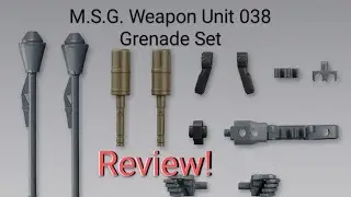 Model Support Goods Weapon Unit 038, Grenade Set review!  Let's panzerfaust our way through it!