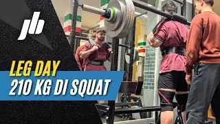 LEG DAY 🥩 - 210KG DI SQUAT LIBERO