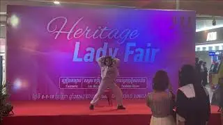 Lady Fair event - The Heritage Walk in Siem Reap Cambodia.