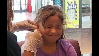 Bella get her Ears Pierced!