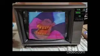 Disney's Marsupilami - Hot Spots (Raw Toonage) on General Electric TruFlat TV model 8-1932