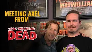 Meeting a Walking Dead Star & Eating at a Restaurant Impossible Location