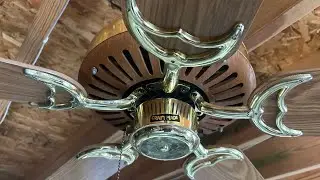 52 Inch Craftmade oak ceiling fan