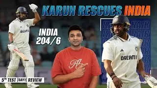 Karun Rescues India | ENGvsIND Day 1 Review | Suman Tirumalasetti || Sumans Dugout