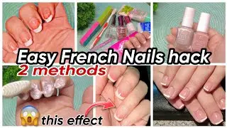 Quick and easy french Meni cure at home