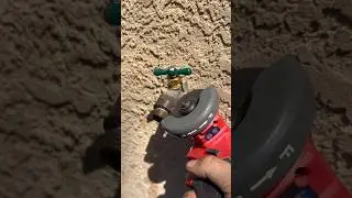 removing a vacuum breaker #plumber #plumbing