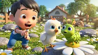 Five Little Chickens Cluck Cluck Cluck AV1 | Nursery Rhymes for Kids & Baby Songs