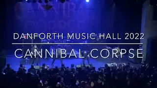 Cannibal Corpse - The Danforth Music Hall - Toronto -  06 NOVEMBER 2022 #livemusic #deathmetal
