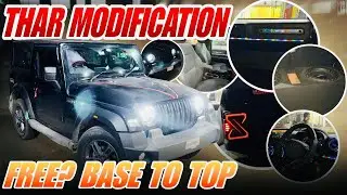 Facelift ✅Modified Thar 2026 | Thar 2026 modification Thar🔥#karolbagh #tharlover #modification #yt 