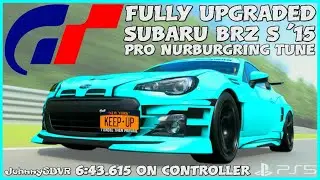 Gran Turismo 7 - Subaru BRZ S '15 Pro Tune | Nurburgring Original Engine Setup | GT7 1.54 physics |