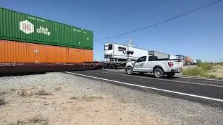 Railroad Crossing on East Missile Base Road, Marana AZ