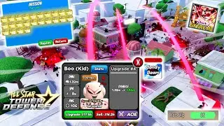 Banner Units + Kid Buu (EXP Ticket Raid Extreme Mode) | Full Auto Skip Solo Gameplay | ASTD