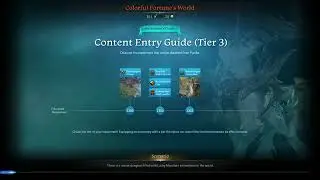 Lost Ark - Colorful Fortune's World map