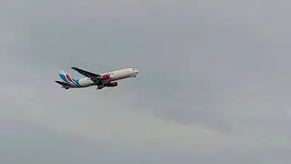 Raya Airways Boeing 767-223(BDSF) 9M-RXA Take Off From Runway 33 Subang Airport (SZB/WMSA)