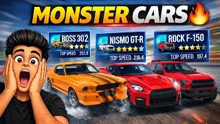 MONSTER CARS 🔥⚡| Epic Car Game Gameplay  #MonsterCars #CarGame #Gaming #RacingGame #CarGameplay