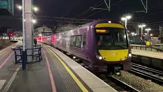 Class 170 departs Manchester Piccadilly with a tone