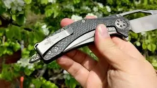 НОЖ MARFIONE CUSTOM MATRIX 2-TONE STONEWASH M390 CF USA