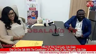 One On One Talk With The Coordinator Of The First Lady Office