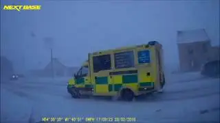 The Beast from the East, Driving in Blizzards, Brusselton Bank and A68. Land Rover Discovery