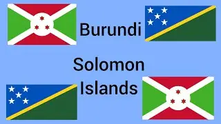 Burundi & Solomon Islands | (Population Data)