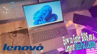 How to Enter BIOS on a Lenovo IdeaPad Laptop