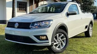 NOVA SAVEIRO 2023 CABINE SIMPLES TRENDLINE EST&Aacute; MUITO MELHOR E MAIS BARATO QUE STRADA FREEDOM! PRE&Ccedil;O