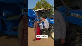 Today, with the blessings of mother, elders and all of you, I bought a new Vikrant (Dabbo) top model of Vaibhav Thresher.