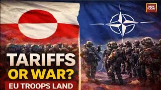 Trump vs Europe LIVE: US Tariff Threat to EU | Troops in Greenland | Trump News | Arctic Unrest LIVE