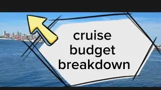 Cruise budget breakdown/How much did we spend!/Travel budgeting tips #travelbudgeting #budgeting