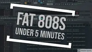 How to make a ronny j beat with fat 808s in under 5 minutes