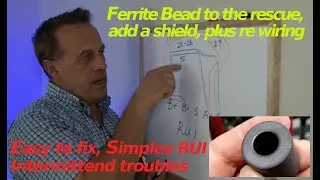 Ferrite Bead fixes our fire alarm trouble  #ferittebead #firealarm #technician #shield #simplex