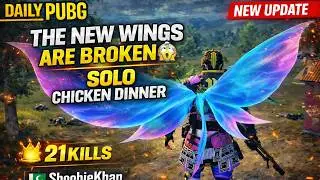 The New Wings Are BROKEN 😱 | Solo Chicken Dinner &ndash; PUBG Mobile