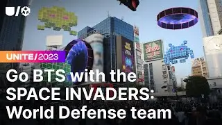 Go behind the scenes with the SPACE INVADERS: World Defense team | Unite 2023