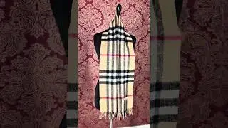 Burberry scarf - Authentic Burberry classic nova check beige scarf shawl 🔥😍 #fashion #burberry