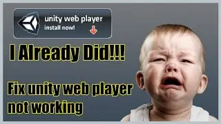 How To Fix/ turn on Unity Web Player Not Working after installing (Patched) :(