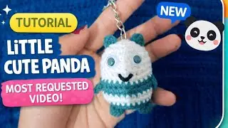 Totorial of little Cute Panda - Most requested video | Anu's Cozy Knots | Malayalam |